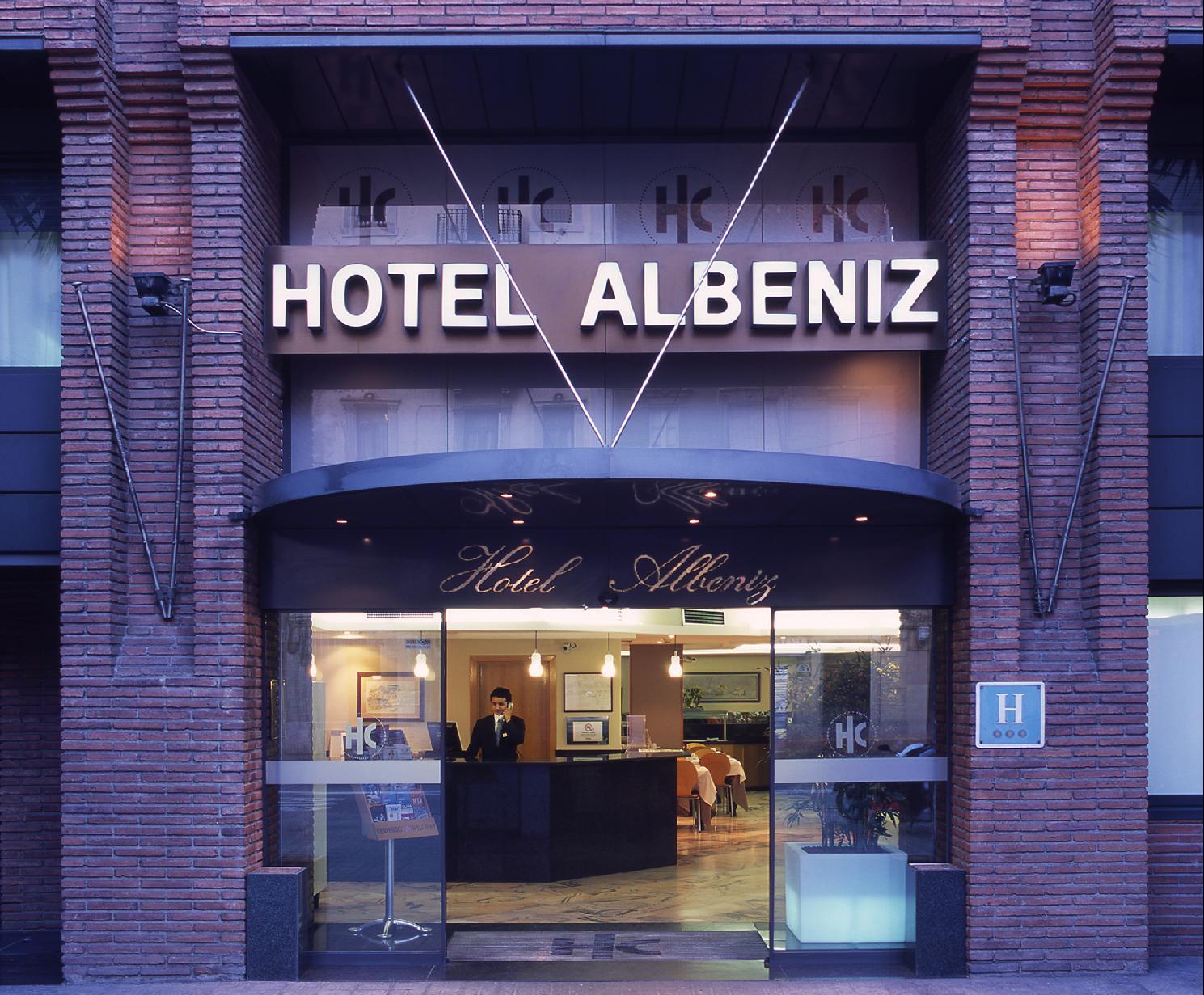 Catalonia Albeniz Hotell Barcelona Exteriör bild